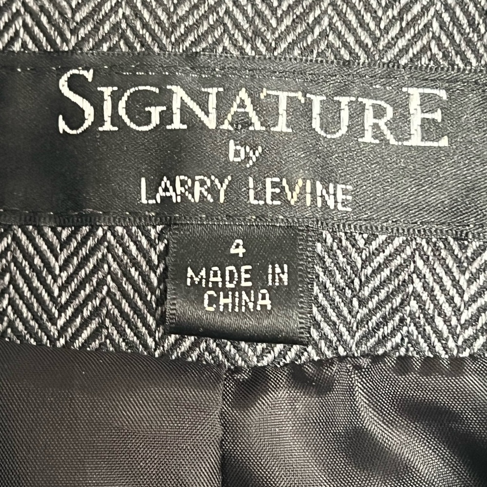 Grey Larry Levine Pant Suit